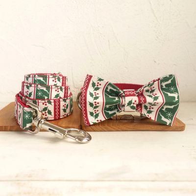 Professional Factory High Quality Cotton Earth Biodegradable Pet Collars Dog Leash Harness