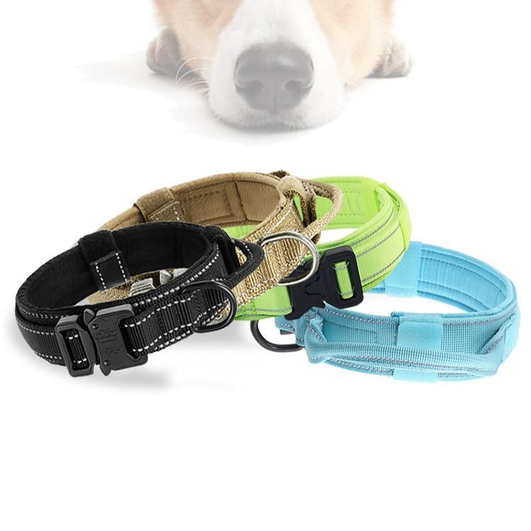 Large and Small Dog Training Tactical Collar Nylon Tactical Dog