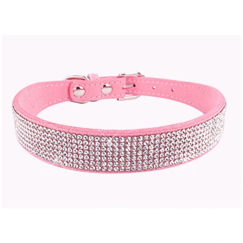 Rhinestone Dog Collar Dazzling Sparkling Crystal Pet Collar