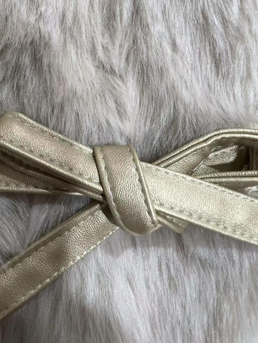 The Lady′s Fur Coat for The Lady Pet Wholesale Fur Pet Clothes
