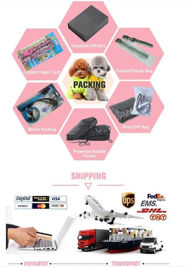 New Style Dog Products Collection of Pet Bandana and Poop Bag Holder, Dog Harness, Leash and Pet Collar