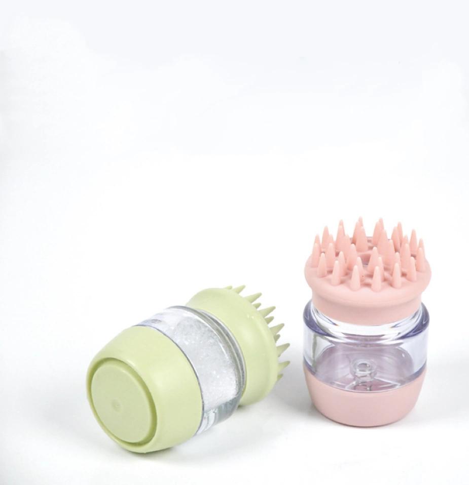 Hot Selling Pet Grooming Products Tool Dog Comb Pet Bathing Massage Brush Quality Rubber Dog Cat Bath Soothing Massage Brush for Cleaning