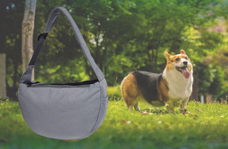 Factory Portable Canvas Detachable Pet Dog Bag Carrier for Travel