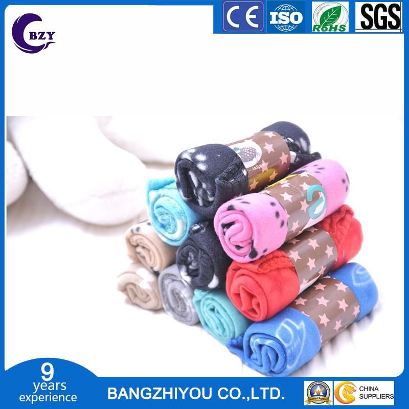 Pet Towel Dog Blanket Pet Double-Sided Fleece Blanket Bath Towel Mat