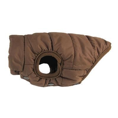 2 Layers Fleece Lined Warm Dog Jacket for Puppy Winter Cold Weather Dog Coat