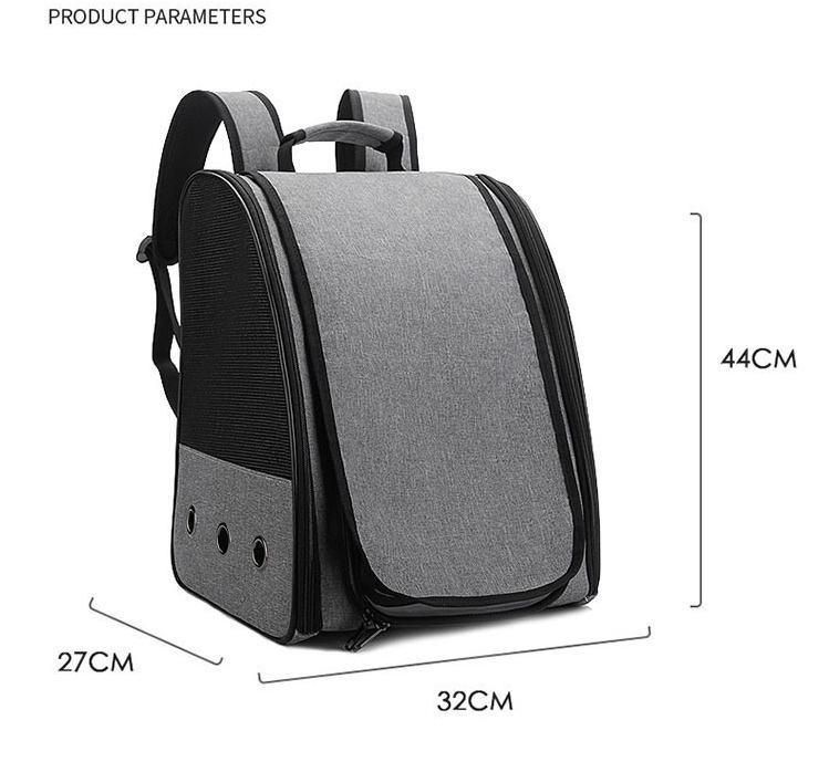 Customize OEM ODM Luxury Travel Dog Carrier Dispenser Pet Backpack
