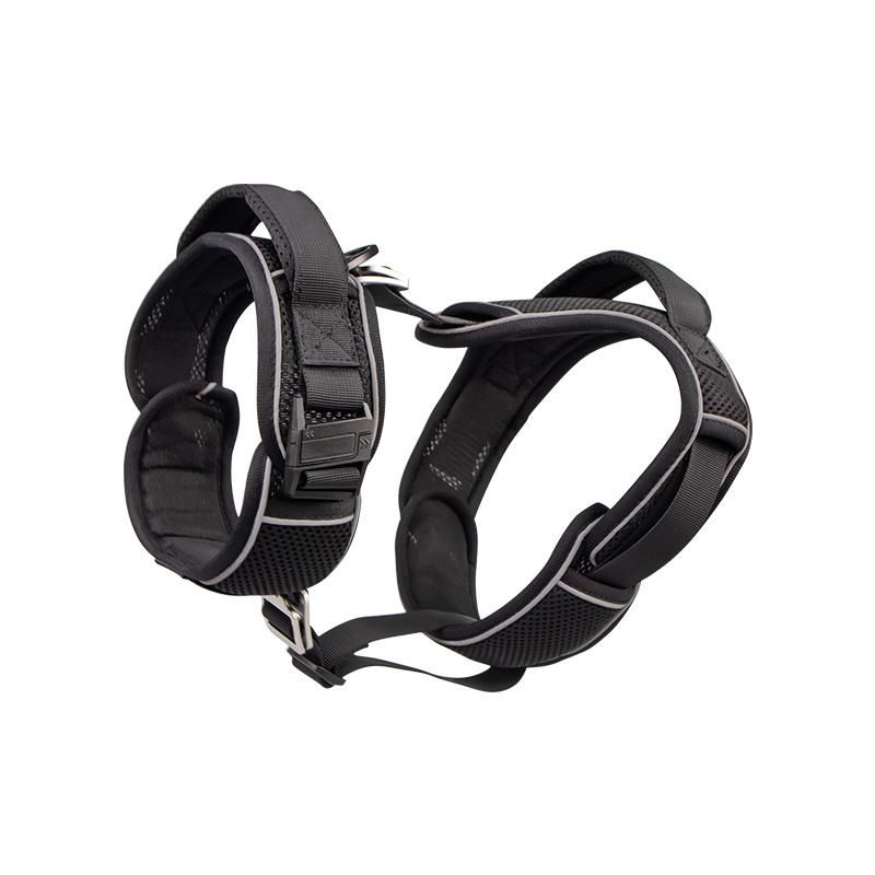 Multifunction Pet Vest Soft Mesh Padding No Pull Detachable Easy Wear Dog Harness with Handle
