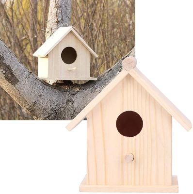 DIY Wooden Bird House Wood Bird Nest Box Bird&prime;s Cage House