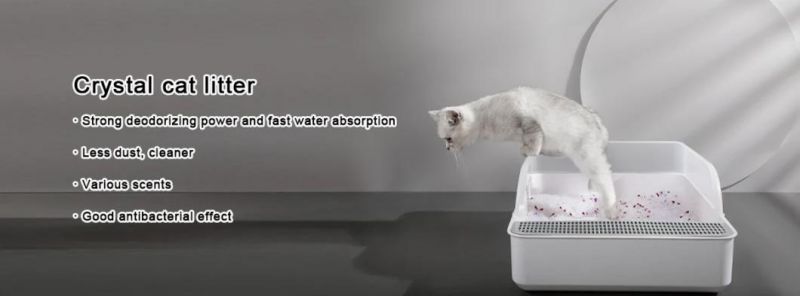 Manufacturer Wholesale Toilet Deodorant Silica Gel Crystal Cat Litter