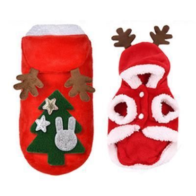 Winter Christmas Tree Cosplay, Lovely Small Medium Large Dogs Cat Hoodies Pet Clothes//