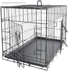 Factory supply Wholesale Multiple Sizes Kennel Cheap Metal Foldable Stainless Steel Pet Dog Cage