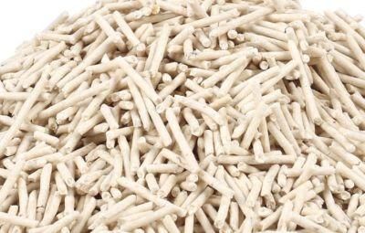 Wholesale Natural Plant Organic 1.5 mm Strip Shape Premium Clumping Flushable Tofu Cat Litter