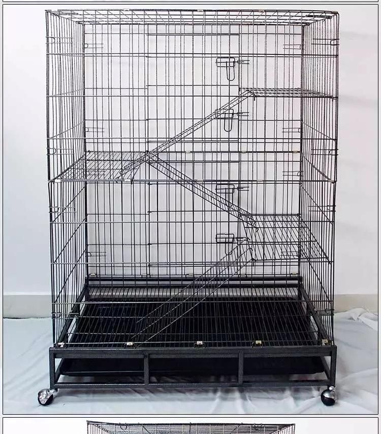 Supplier Wholesale Folding Metal Iron Material Pet Dogs Parrot Bird Cages