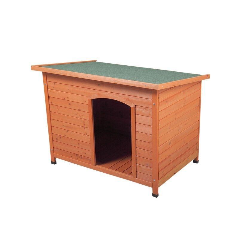 Cruz Wood Insulated Dog House Pet Furniture