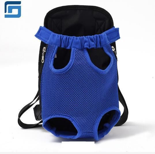 Hot Selling Travel Outdoor Pet Supplies Pet Backpack Chest Bag Dog Pet Cages, Carriers with Scarlet Cloth