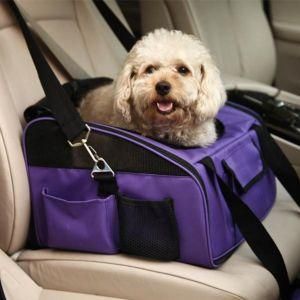 Wholesale Safety Folding Portable Tote Pet Car Seat Carrier for Dog Cat