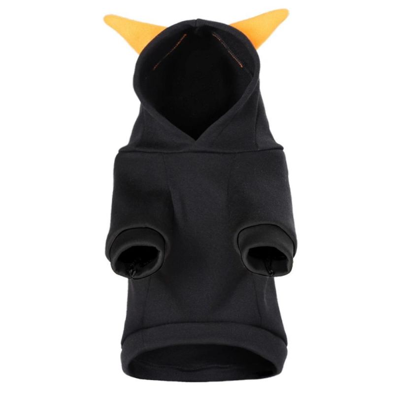 Autumn Winter Warm Halloween, Print Hoodie Small Dogs Cosplay Sweater Clothing