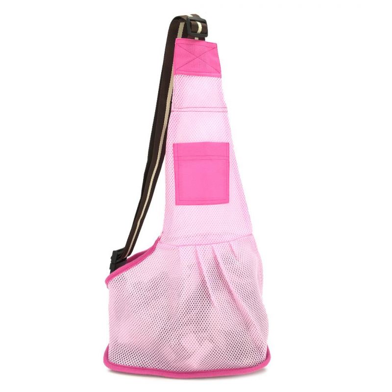 Customized Adjustable Portable Air Mesh Sling Shoulder Bag Pet Carrier