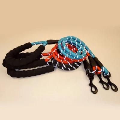Reflective Soft Handle Nylon Rope Pet Dog Leashes
