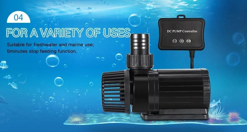 Controllable DC Water Pump Aquarium Marine Circulation Pump New 3000lph