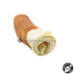 10&quot; Chicken Wrapped Rawhide Retriever Dog Treats Pet Snack