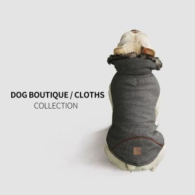 Wholesale Pet Supply Dog Jacket Coldproof Fleece Lined Dog Coat Pet Product