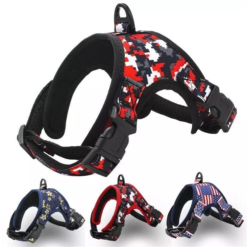 Amazon Hot Sale Explosion-Proof Soft Pet Mesh Dog Rope Chest Harness