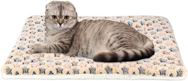 Pet Blanket Premium Fluffy Flannel Cushion Soft and Warm Mat for Dogs Cats