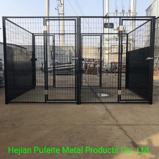 Galvanized Indoor Dog Boarding Kennels of Welded Wire Panels