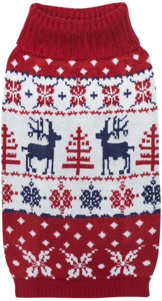 Christmas Family Interlock Sweaters for Dogs