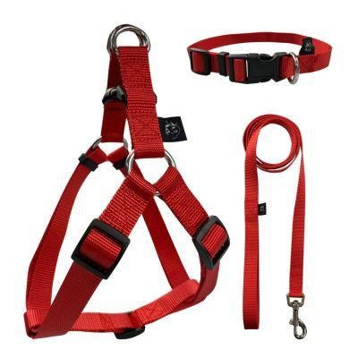 Reasonable Price Designer Custom Logo Dog Harness Leash Collar Sets