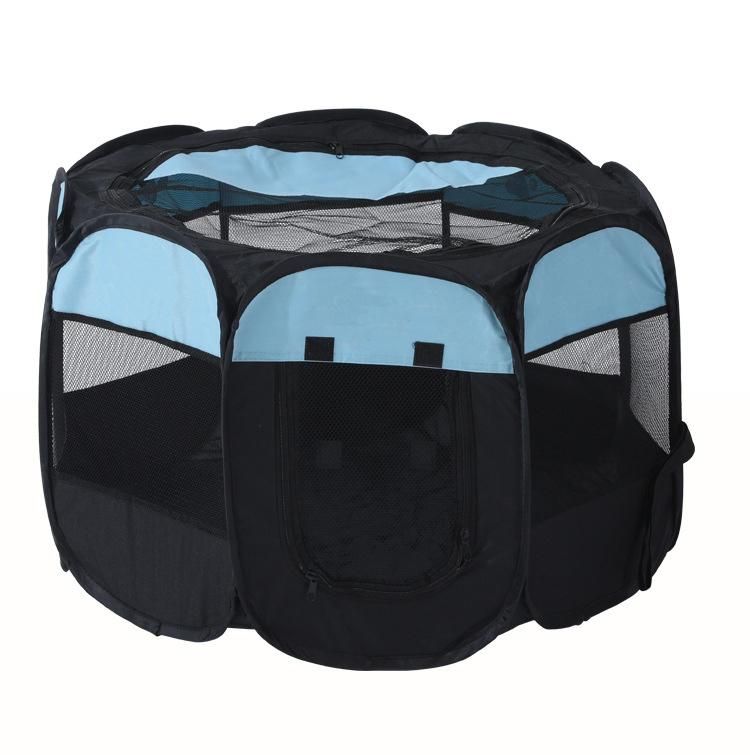 2021 Pet Fence Pet Tent Oxford Cloth Scratch-Resistant Collapsible Dog Cage Dog Cat Delivery Kennel Cat Litter, Portable TPE Plastic Dog Bowl/Pet Toy