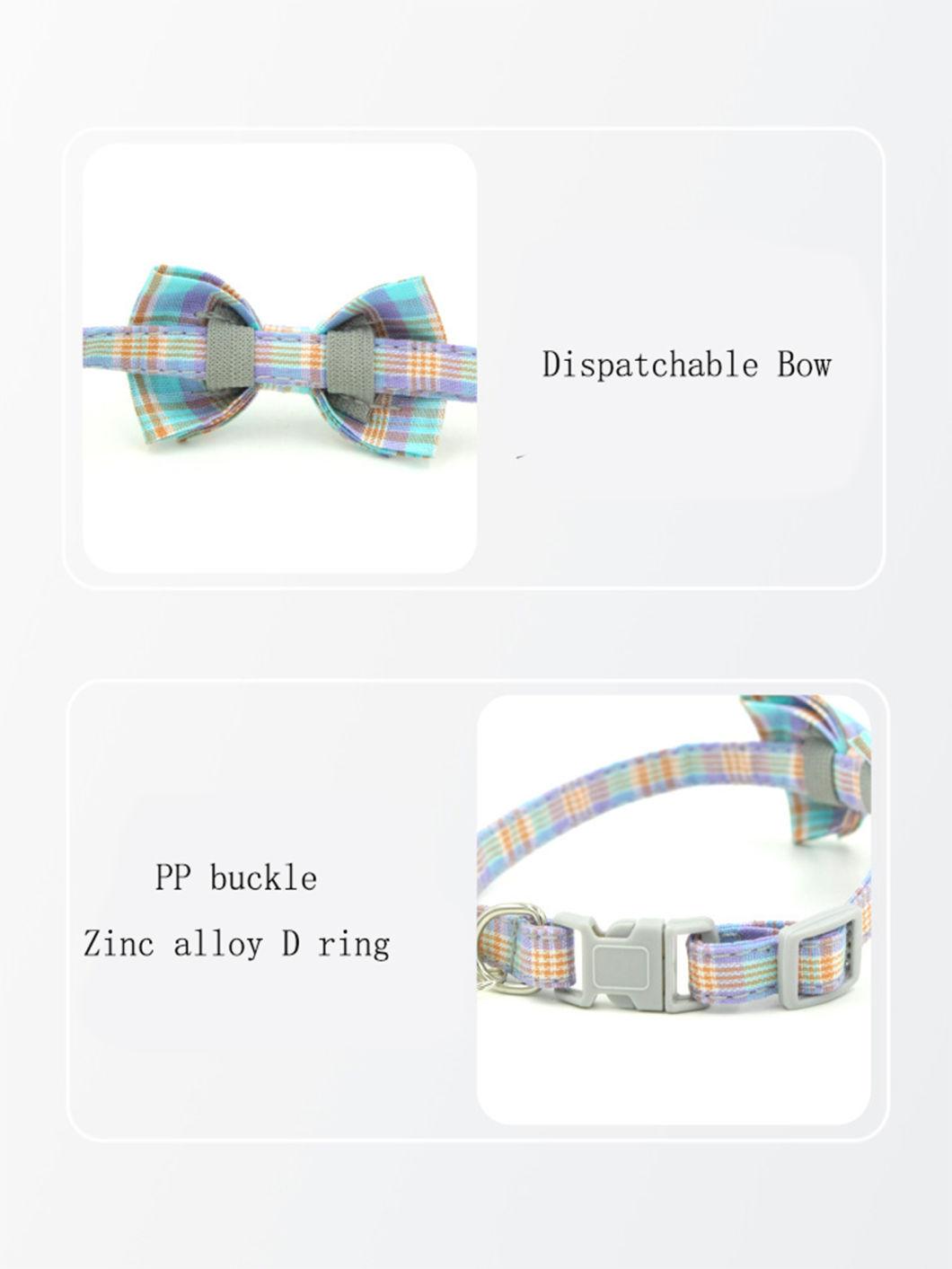 Little Cute Bow Tie Cat Collar with Bell