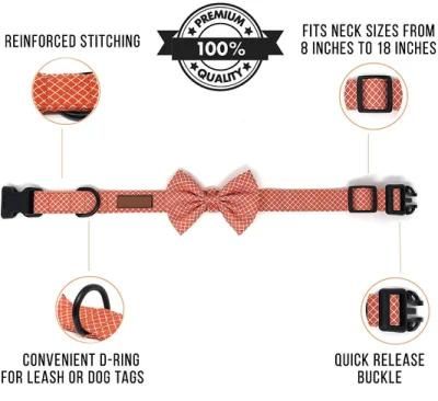 Dog Products Cool Bowtie Collar Custom Fit Puppy Collar