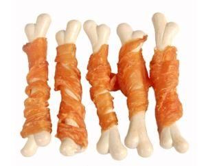 4&quot; Chicken Wrapped Cheese Stick Chews Treat