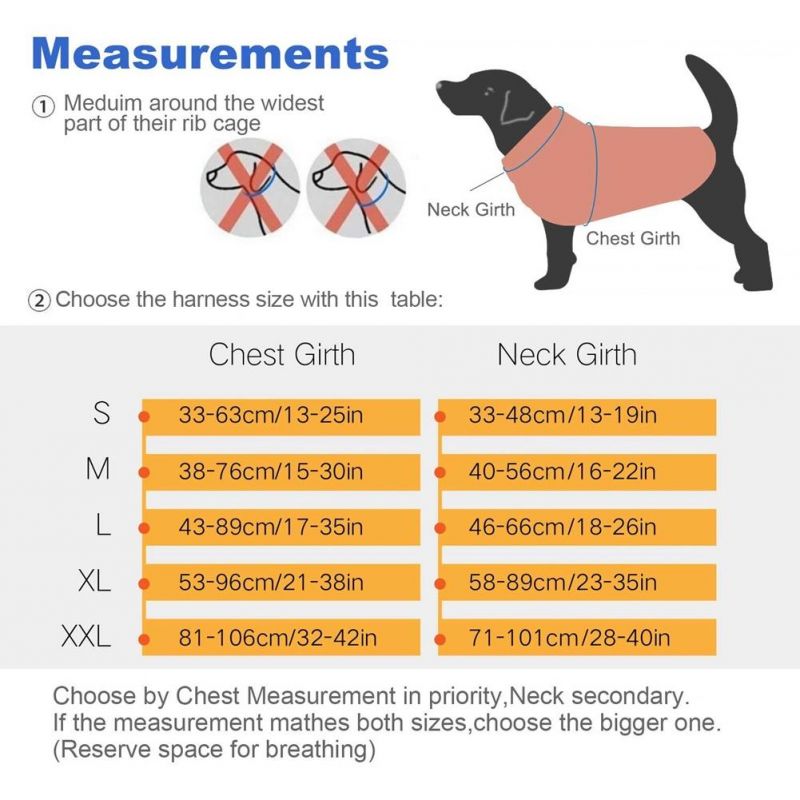 Choke-Free Dog Adventure Harness Dog Training Halter Lager Dog Harness
