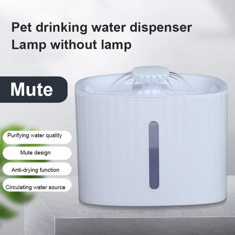 3L Automatic Pet Cat Water Bowl Fountain Dog Water Dispenser with LED Light Pet Supply