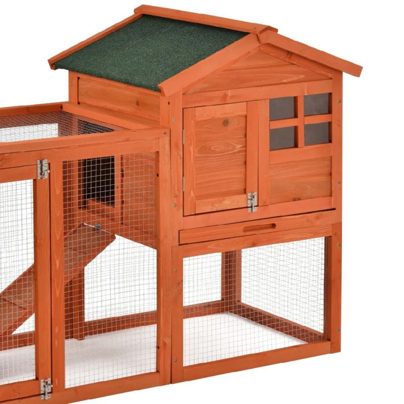 Hot Sale Natural Wood House Pet Supplies Small Animals House Rabbit Hutch