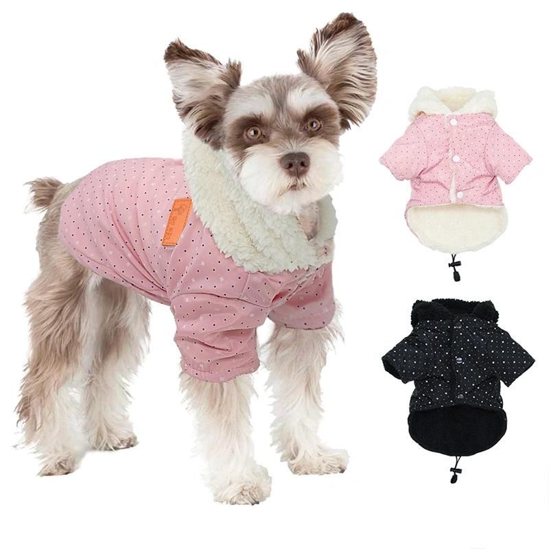 2022 Hot Sell Fashion Pet Clothes and Accessories Dog Jacket Clothes Hoodie Warm Coat Thickened Clothes
