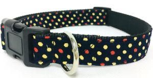 Dog Collar, Patterned Pet Collar, Cat Collar, Padded Dog Collar, Custom Collar, Personalised Dog Collar (PCW0004)
