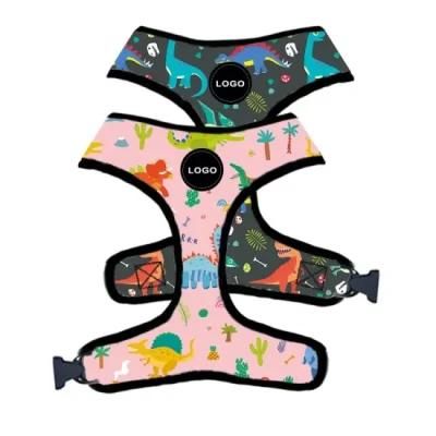 2021 New Popular Customizable Reflective Reversible Dog Harness Adjustable/Factory Price