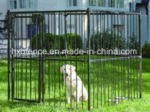 PVC Coated or Powder Coated Square Tube Outdoor Dog Cage