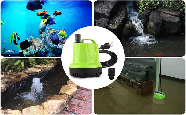 25W Submersible Water Pump for Low Water Level