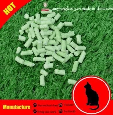 Pet Cleaning Tofu Cat Litter Added Green Tea