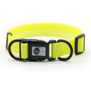 Waterproof PVC Coated Polyester Webbing Pet Collar Product