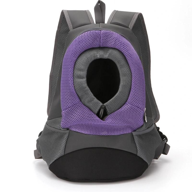 Pet Carrier Bag Dogs Backpack out Double Shoulder Travel Backpack