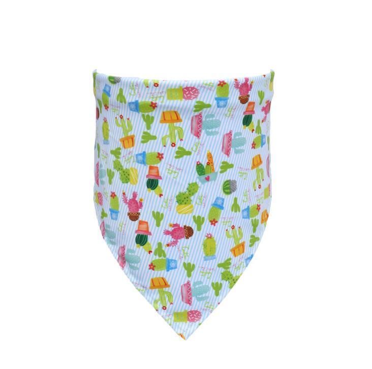 Reversible Square Dog Scarves, Dog Kerchiefs