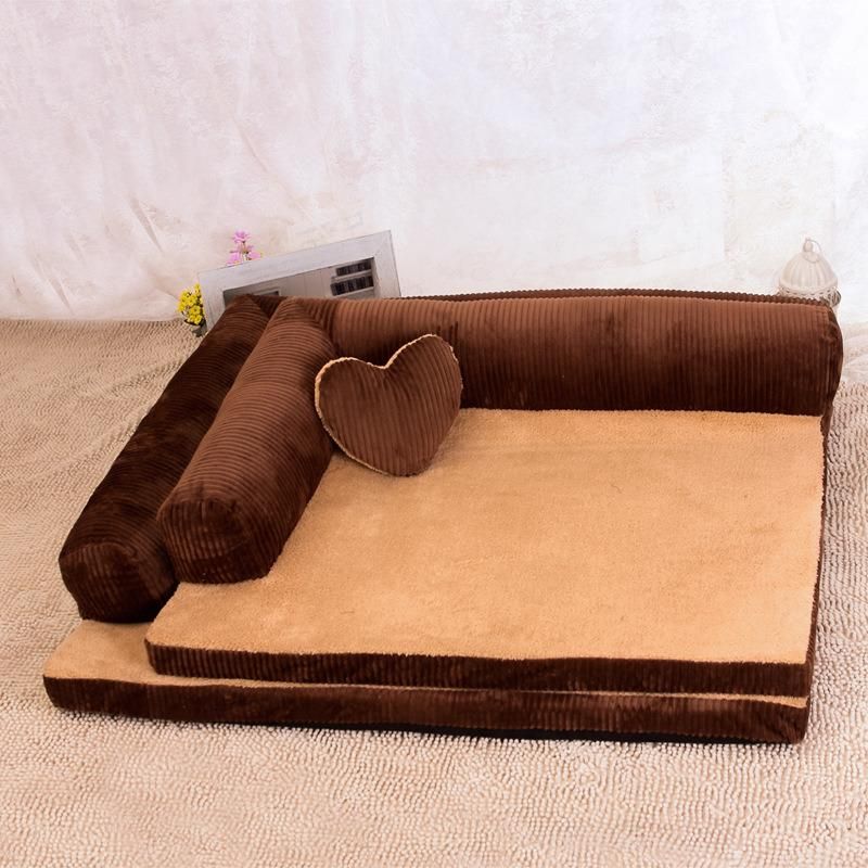 2022 Newest Cozy Removable Washable Pet Product Sofa Dog Bed
