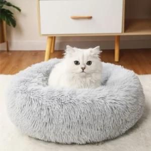 All Weather Faux Fur Luxury Washable Plush Bed for Pet Products Warm Dog and Cat House