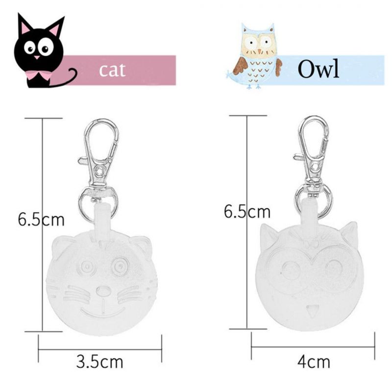 LED Glow Pet Pendant Light up Cartoon Pendant, Night Walkpet Pendant Ornaments